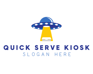 Alien Food Delivery logo design