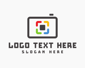 Camera Store - Digital Camera Screen logo design