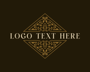 Floral Elegant Vine Logo