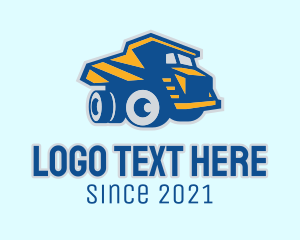 Junk - Construction Dump Truck logo design