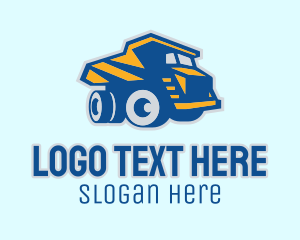 Construction Dump Truck  Logo