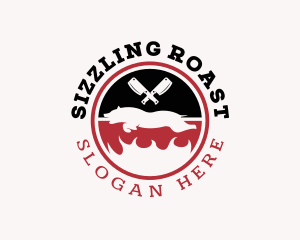 Roast - Spit Roast Barbecue logo design