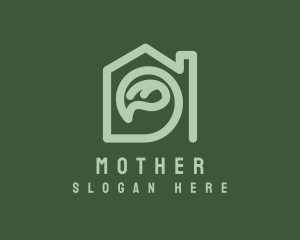 Housing - Green Leaf House logo design