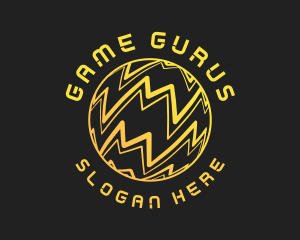 Startup Yellow Globe Logo