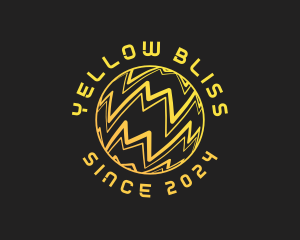 Startup Yellow Globe logo design