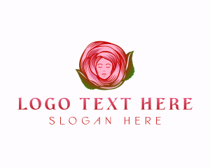 Spa - Lady Rose Beauty logo design