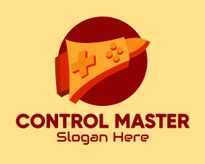 Controller - Console Controller Rocket logo design