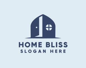 Home Property Door logo design