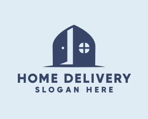 Home Property Door logo design