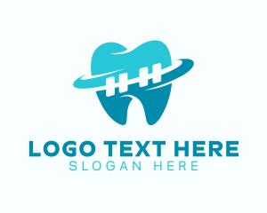 Odontology - Dental Braces Clinic logo design