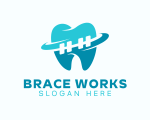 Dental Braces Clinic logo design