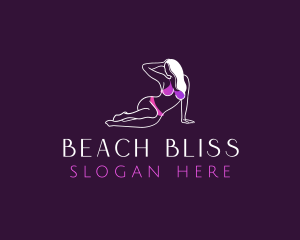 Swimsuit - Swimsuit Bikini Feminine logo design