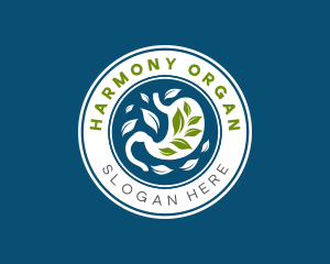 Organ - Leaf Stomach Organ logo design