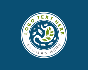 Vegetarian - Leaf Stomach Organ logo design
