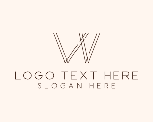 Brand - Generic Business Letter W logo design