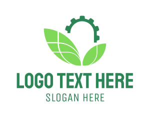 Sustainability - Industrial Leaves logo design