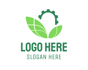 Sunshine - Industrial Leaves logo design
