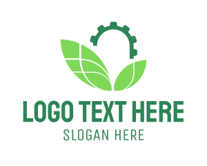 Industrial - Industrial Leaves logo design