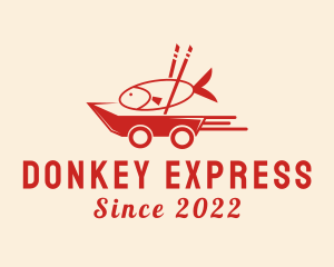 Seafood Cart Express logo design