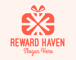 Rewards - Pink Gift Delivery logo design