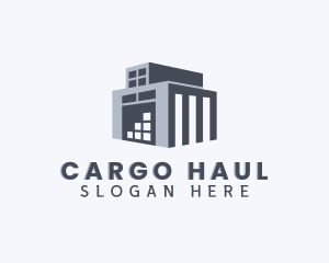 Storage Warehouse Building  logo design