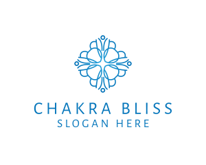 Chakra - Elegant Floral Pattern logo design