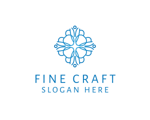 Elegant Floral Pattern logo design