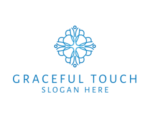 Elegant - Elegant Floral Pattern logo design