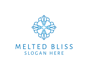 Elegant Floral Pattern logo design