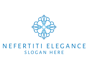 Elegant Floral Pattern logo design