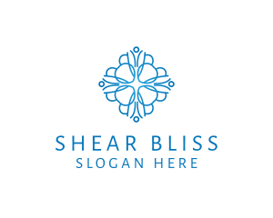 Elegant Floral Pattern logo design