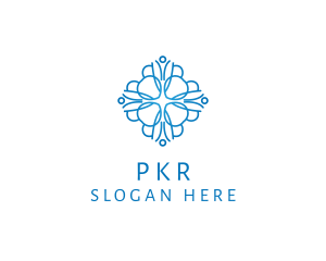 Elegant Floral Pattern logo design