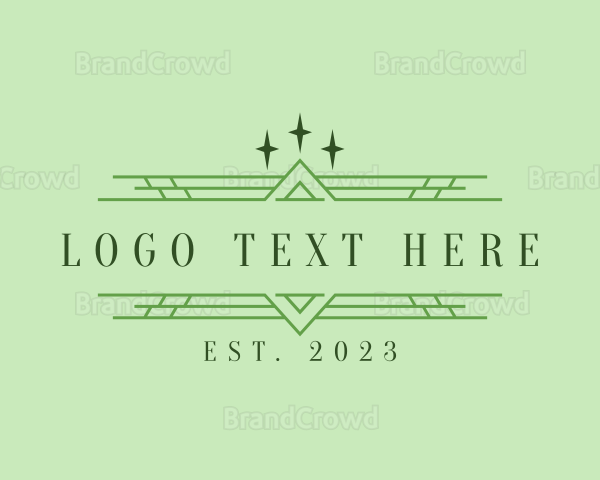 Geometric Lines Company Logo