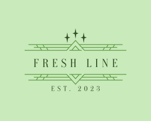 Line - Geometric Lines Company logo design
