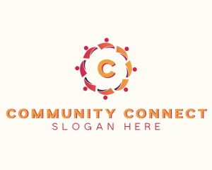 People Community Group logo design