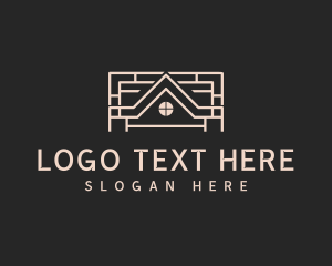 Roofing - Property Repair Roofing logo design