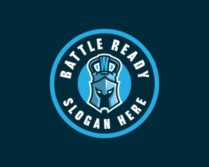 Spartan Kettlebell Gym logo design