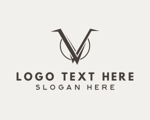 Firm - Generic Startup Letter V logo design