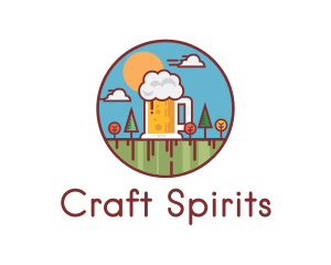 Alcohol - Beer Garden Brewery logo design