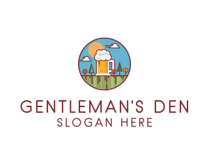 Beer Garden Brewery logo design