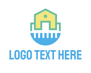 Clean - Clean House Water logo design