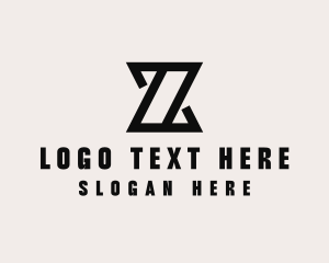 Construction Builder Letter Z logo design