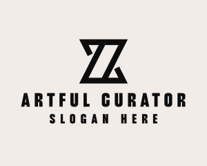 Construction Builder Letter Z logo design