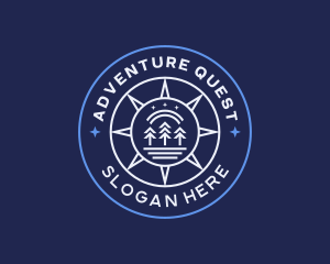 Park Compass Expedition  logo design