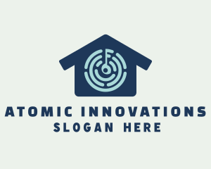 Biometric House Security logo design