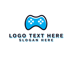 Blue Drone - Digital Gaming Controller logo design