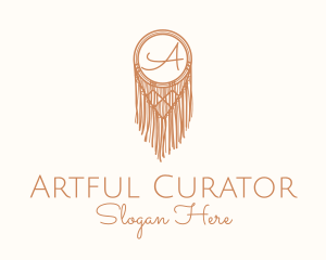 Art Tapestry Decoration logo design