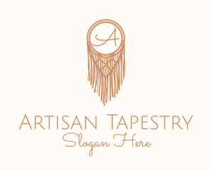 Art Tapestry Decoration logo design