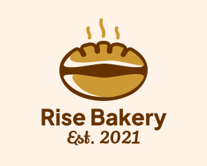 Sourdough - Coffee Bread Pastry logo design