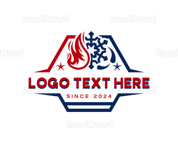 Hot Cold Ventilation Logo